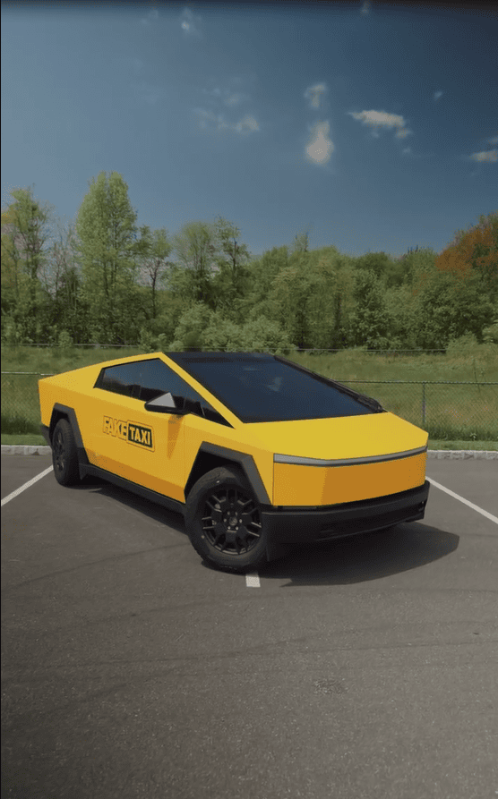 Tesla Cybertruck Shines in Sunflower Yellow PPF 